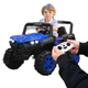 Jeep Estilo Arenero Auto A Bateria 12v Control Remoto Y Usb AZUL