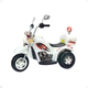 Moto A Batería 3 Ruedas 6v Luces Y Sonidos Hasta 25 Kg blanco