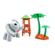 Set Animalitos De Juguete Elefante Y Palmera Infantil