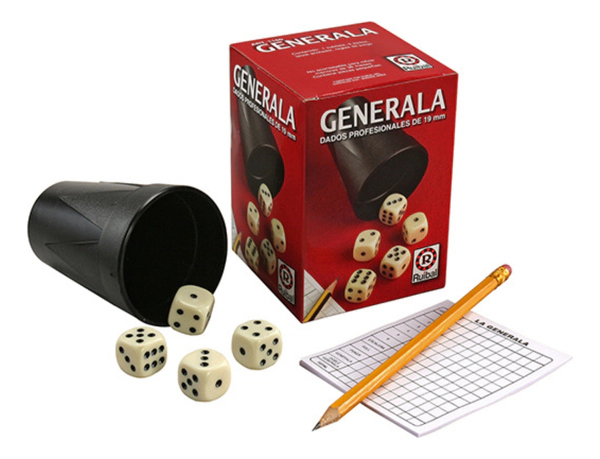 Clásico Juego De Mesa Ruibal Original Generala Real 1160