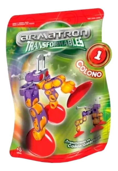 Armatron Transformable N1 Seres Galacticos Colecccionables