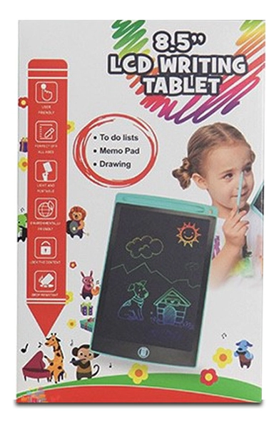 Pizarra Mágica Tablet Con Luz Pinta Y Borra Con Un Boton