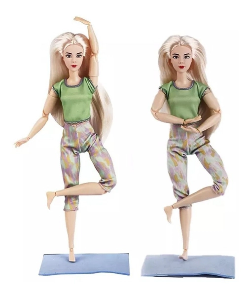 Muñeca Articulada Yoga Multiples Posiciones Reales