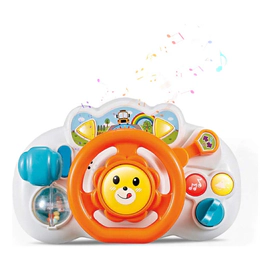 Volante Infantil Didáctico Con Luz Y Sonido Para Bebés