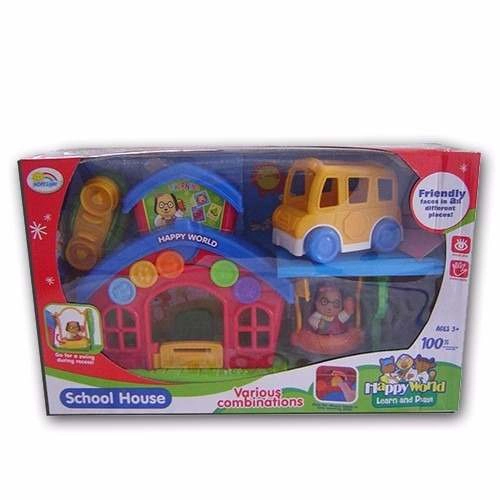 Escuela Miniatura Interactiva Con Muñeco Y Accesorios Origin