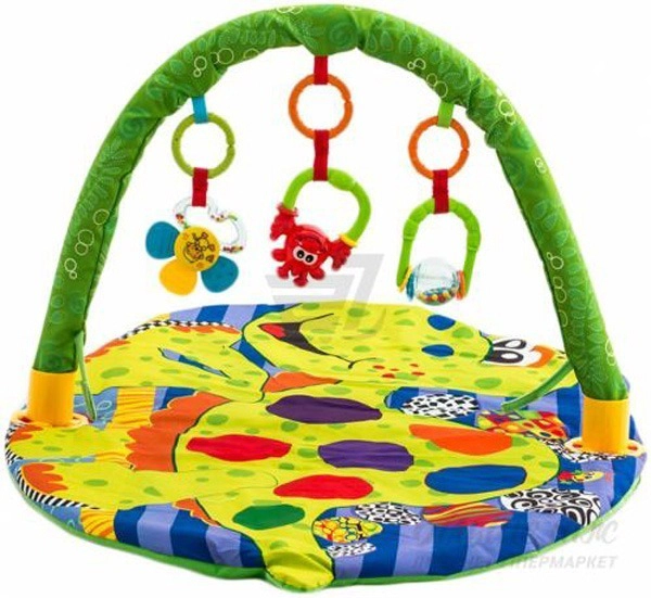 Gimnasio Para Bebe Suave Didáctico Con Animalitos Colgantes