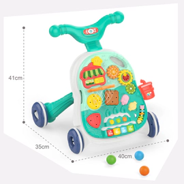 Juguete 2 En 1 Caminadora Y Mesa Didáctica Con Juegos