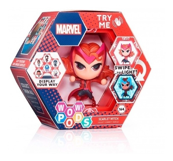 Figura Luminosa Wow! Pod De Scarlet Witch - Original Marvel