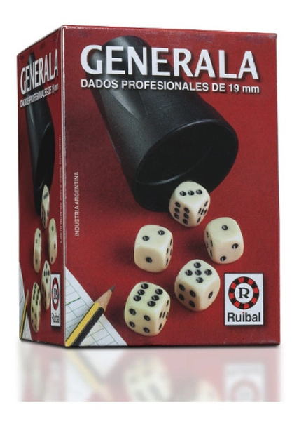 Juego De Mesa Generala Real Original Ruibal Cuot