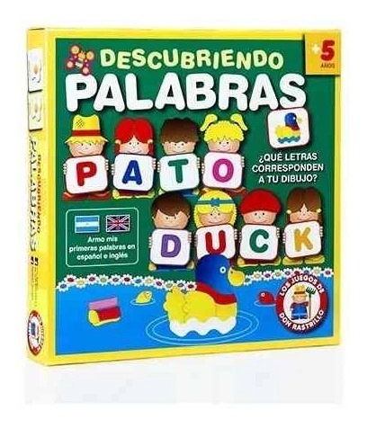 Juego Infantil Descubriendo Palabras Original Ruibal