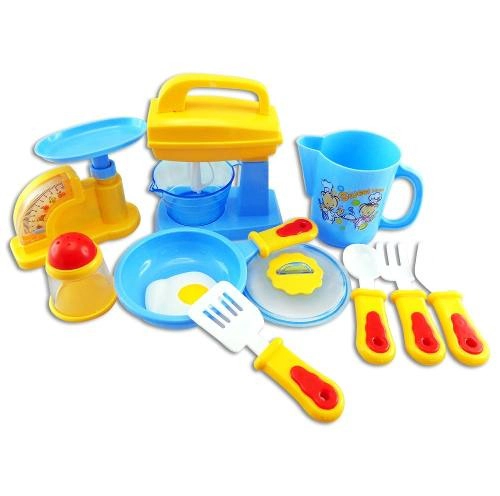 Juego De Cocina Juguete Set Batidora Balanza Accesorios
