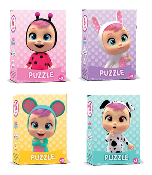 Mini Rompecabezas 12 Diferentes Cry Babies Magic Makers