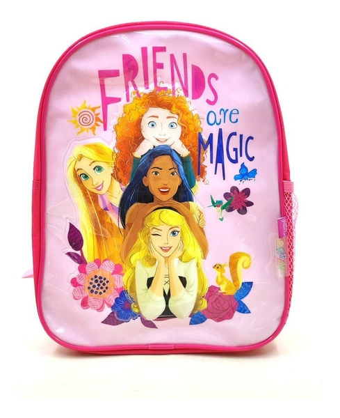 Mochila Princess Friends Are Magic Espalda 12 Pulgadas