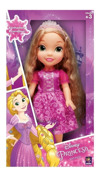 Muñeca Princesa Rapunzel 35 Cm Articulada Original Nextpoint