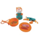 Juguete Set De Camping Con Accesorios Y Comida Plastica