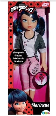 Muñeca Marinette 50cm Miraculous Con Accesorio Original