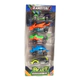 Auto Teamsterz Beast Machine Pack X5 Unidades