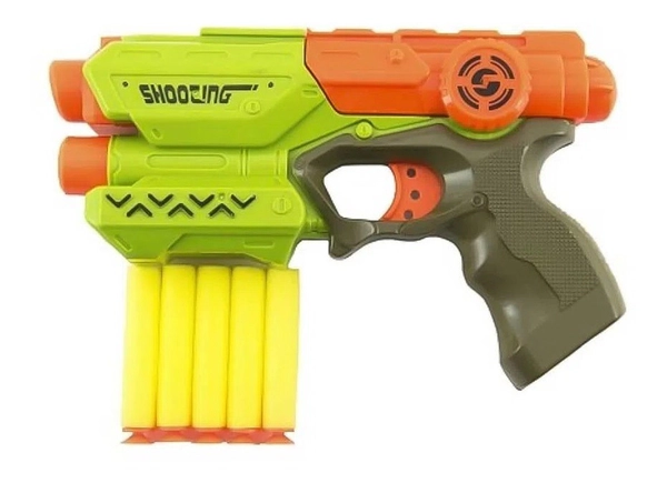 Pistola Lanza Dardos Lanza Dardos Goma Eva Shooting Gun !