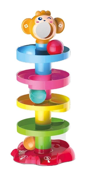 Juguete Didáctico Bebe Tobogán De Pelotas Con 3 Bolas