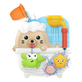 Juego De Agua Didáctico Para Bebé Con Sopapa Forma De Foca