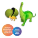 Juguete Dinosaurio, Huevo Y Mini Dino Mega Size