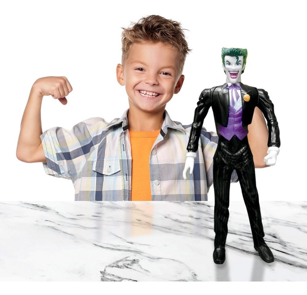 Muñeco Joker Guasón Dc Gigante 45cm Articulado Original
