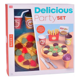 Set Comida Juguete Pizza Papas Helado Fiesta Infantil