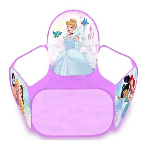 Pelotero Princesas Disney Oficial Infantil Plegable C/bolso
