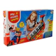 Piano Organo Teclado Musical Niños Cn Asiento Luces Y Sonido
