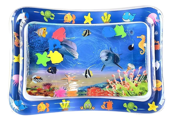 Colchoneta De Agua Bebes Estimulación Sensorial Vida Marina