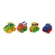 Set De Mini Autitos Con Forma De Animalitos Benic Baby Orig.