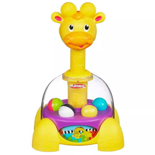 Juguete Didactico Jirafa Gira Bolitas Actividades Playskool