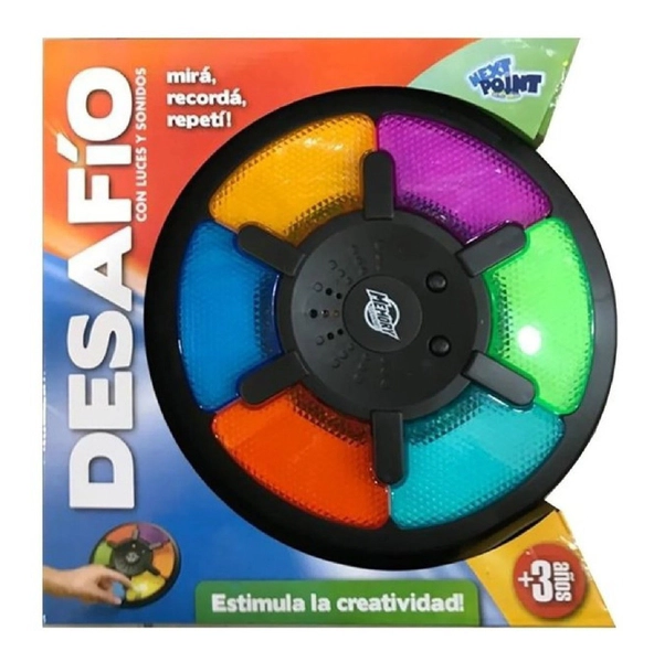 Juego De Memoria Desafio Disco Xl Grande Simil Simon