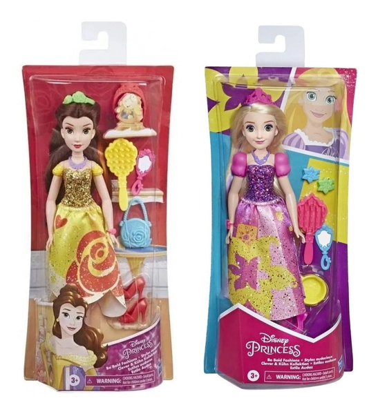 Muñeca Disney Princesas Estilo Audaz Original Hasbro
