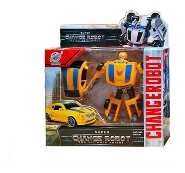 Transformer Figura Change Robot Cambia A Auto Juguete Niños