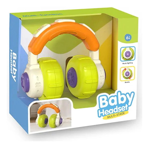 Auriculares Musicales Orejeras Didácticos Para Bebés