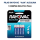 Pack 4 Pilas Alcalinas Rayovac Aaa Oficial