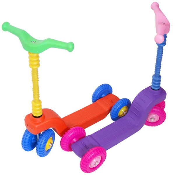 Monopatin 4 Ruedas Varios Colores Nenes Nenas