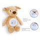 Peluche Proyector Cachorro Con Luces Y Música Para Bebés