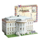 Puzzle 3d De La Casa Blanca Juego De Mesa Rompecabeza