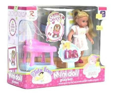 Muñeca Articulada Con Accesorios Doll Simil Barbie