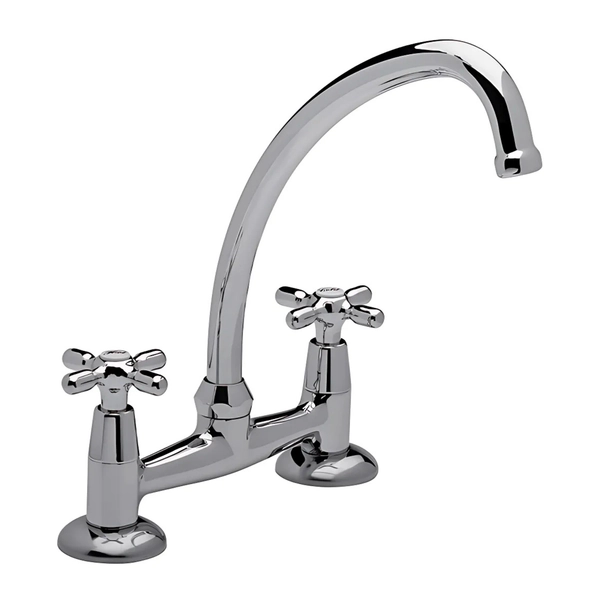 Grifería de cocina FV newport plus pico movil 0413/B2P-CR