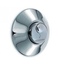 Griferia Valvula descarga Hidromet redonda c/corte cr 942
