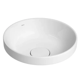 Bacha de baño Deca Redonda Slim de apoyo 30cm blanca L.22030.17