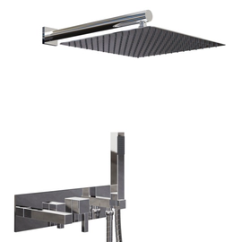 Ducha Integral Monocomando Hidromet One Block 3V cromo 3518CRCR