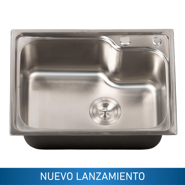 Bacha de cocina lux Kitchen West LUX56/42-SOPAM