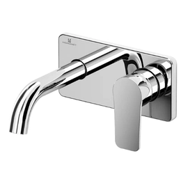 Hidromet griferia lavatorio pared monoc small cromo 9580crcr