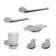 Accesorios de baño FV epuyen kit 6 piezas 0179.06/L2-CR