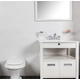 Ceramica Alberdi 20x60 Bianca Satinado