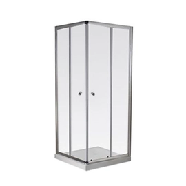 Box de ducha Ferrum Khios 90x90x1850 2 puertas NB9CEC KHI-BX-019-CR